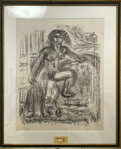梅原龍三郎、エッフェル塔、超希少額装用画、新品額装付 gallery-tomioka_10917